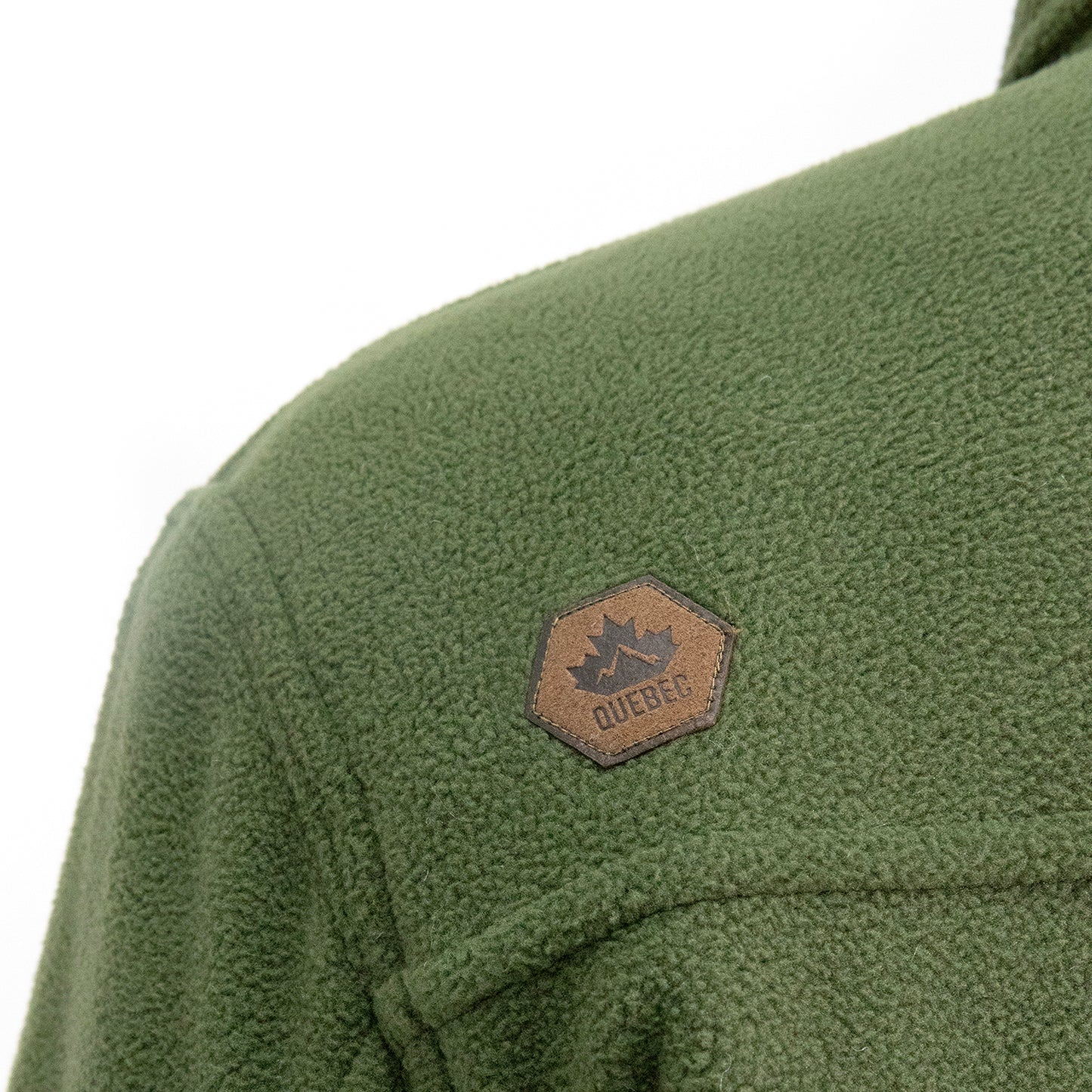 Chaqueta Polar Quebec Grizzly Verde Oliva