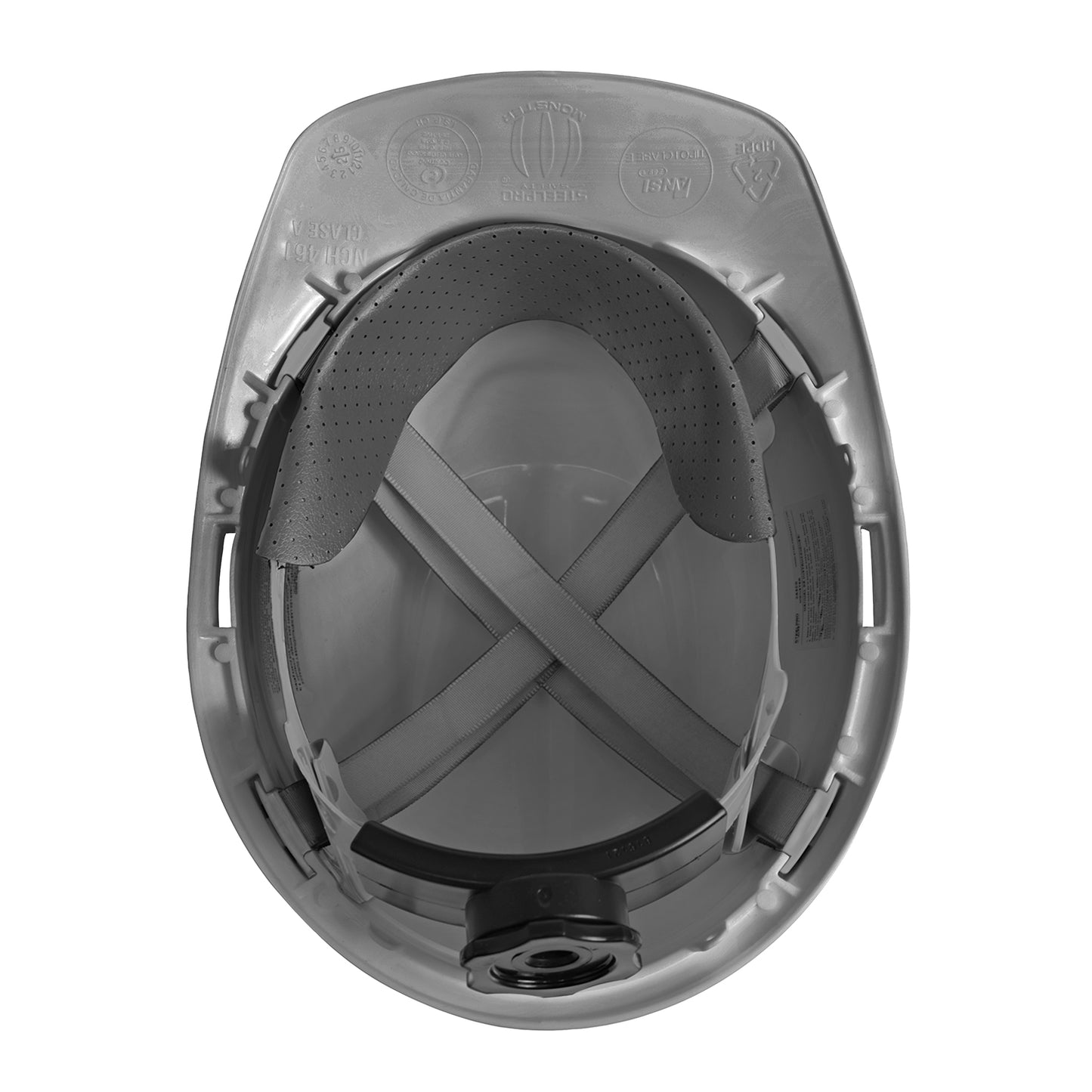 Casco Monster Roller Gris Steelpro