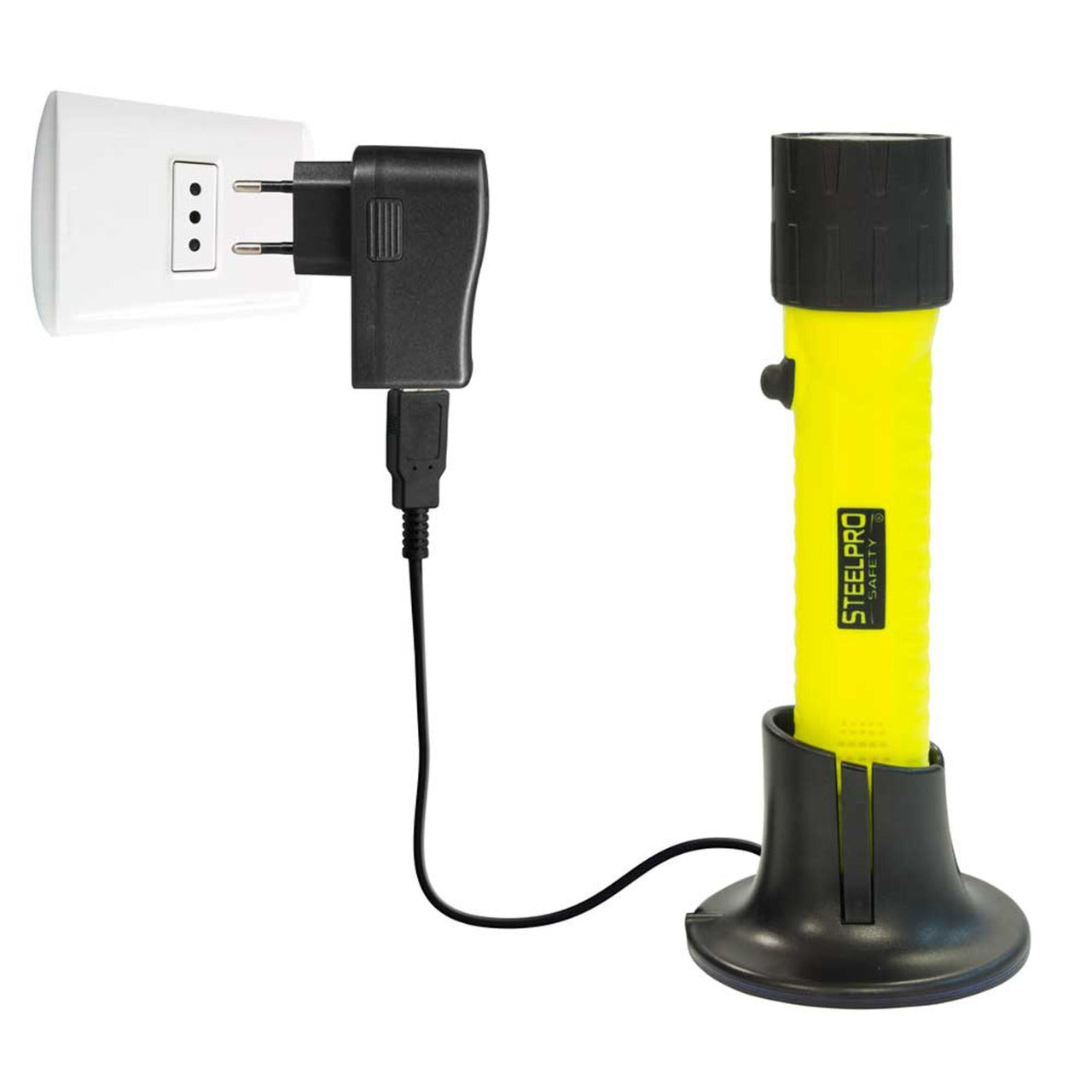 Linterna De Seguridad Steelpro KL Super Bright