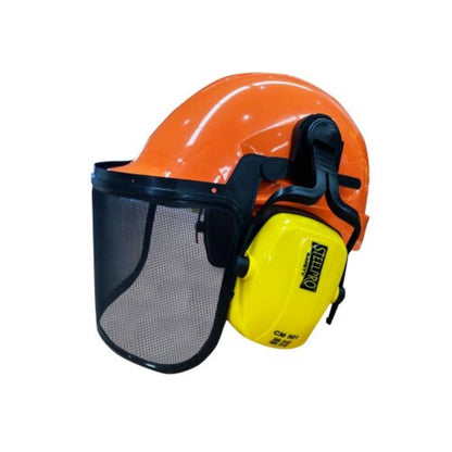 Casco Mta  Abs Motosierra Naranjo