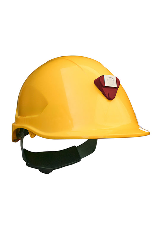 Casco MTA ABS Portalampara Amarillo