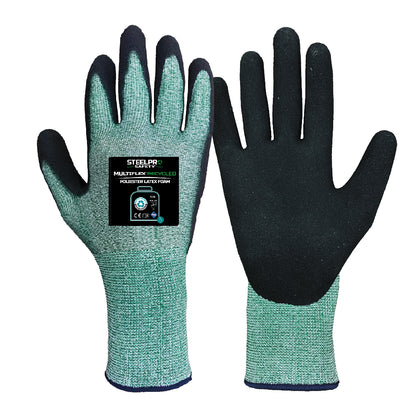 Guante Multiflex Recycled Poliester Latex Foam – Steel Pro safety