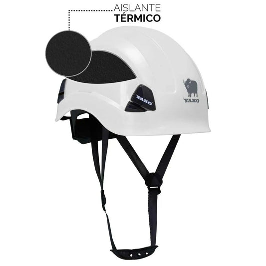 Casco Yako Steelpro Blanco